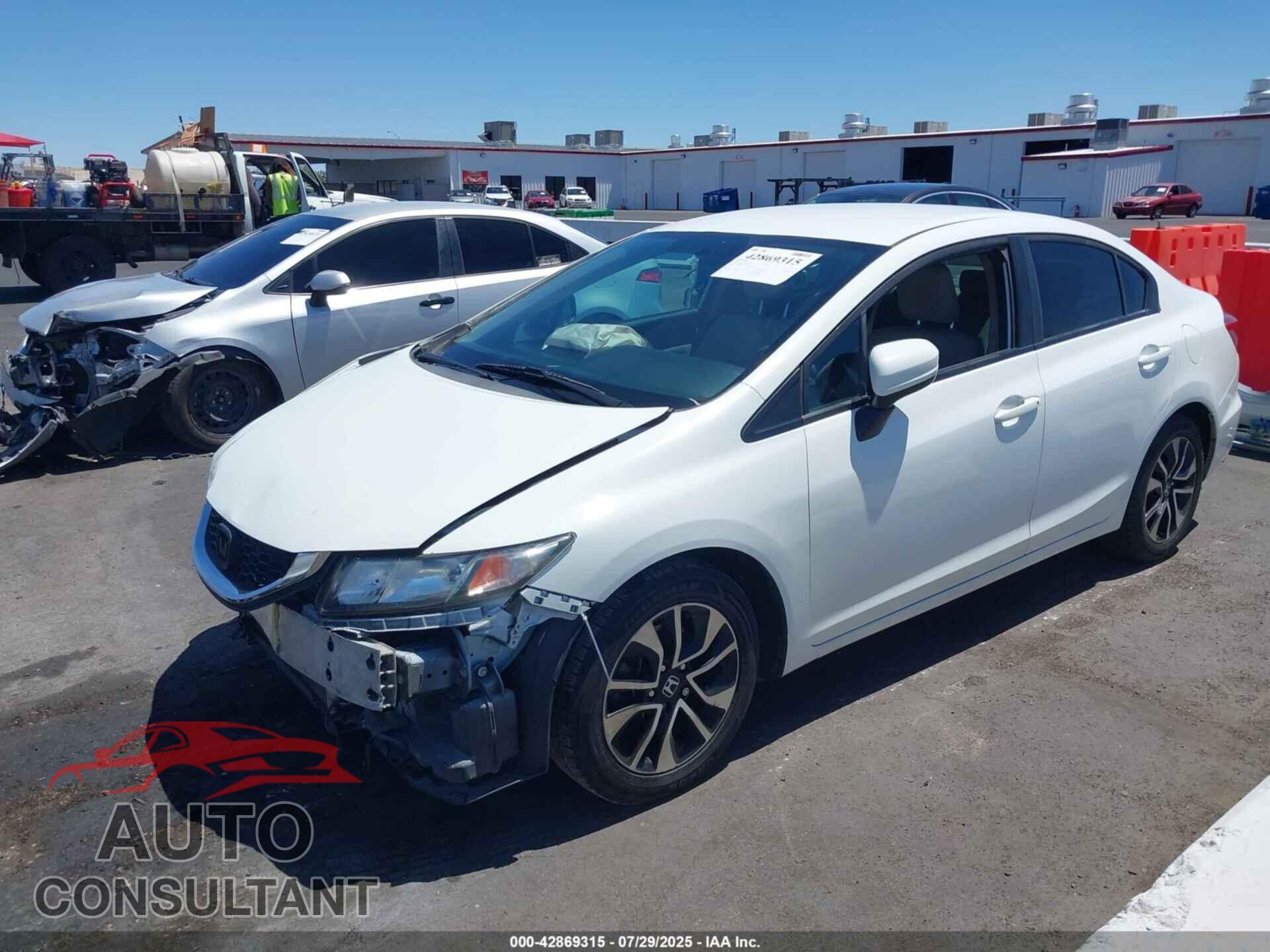 HONDA CIVIC 2014 - 19XFB2F59EE223624