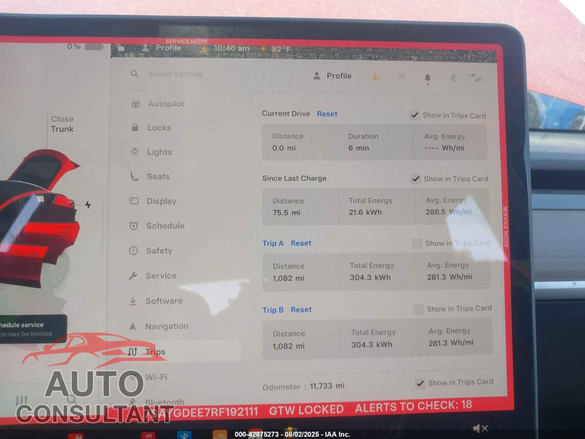 TESLA MODEL Y 2024 - 7SAYGDEE7RF192111