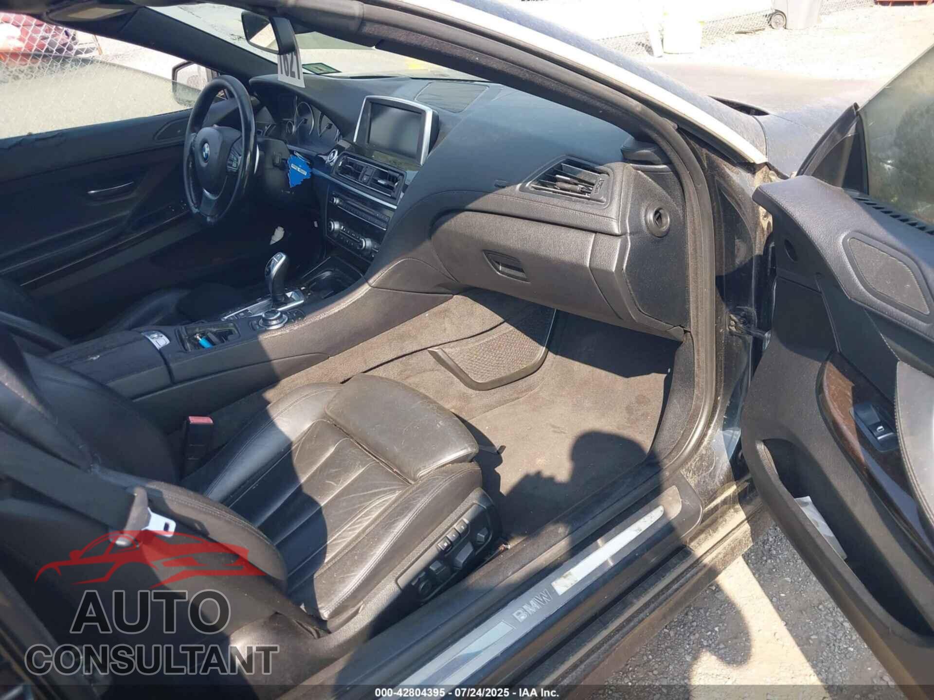 BMW 650I 2012 - WBALZ3C5XCDL72533