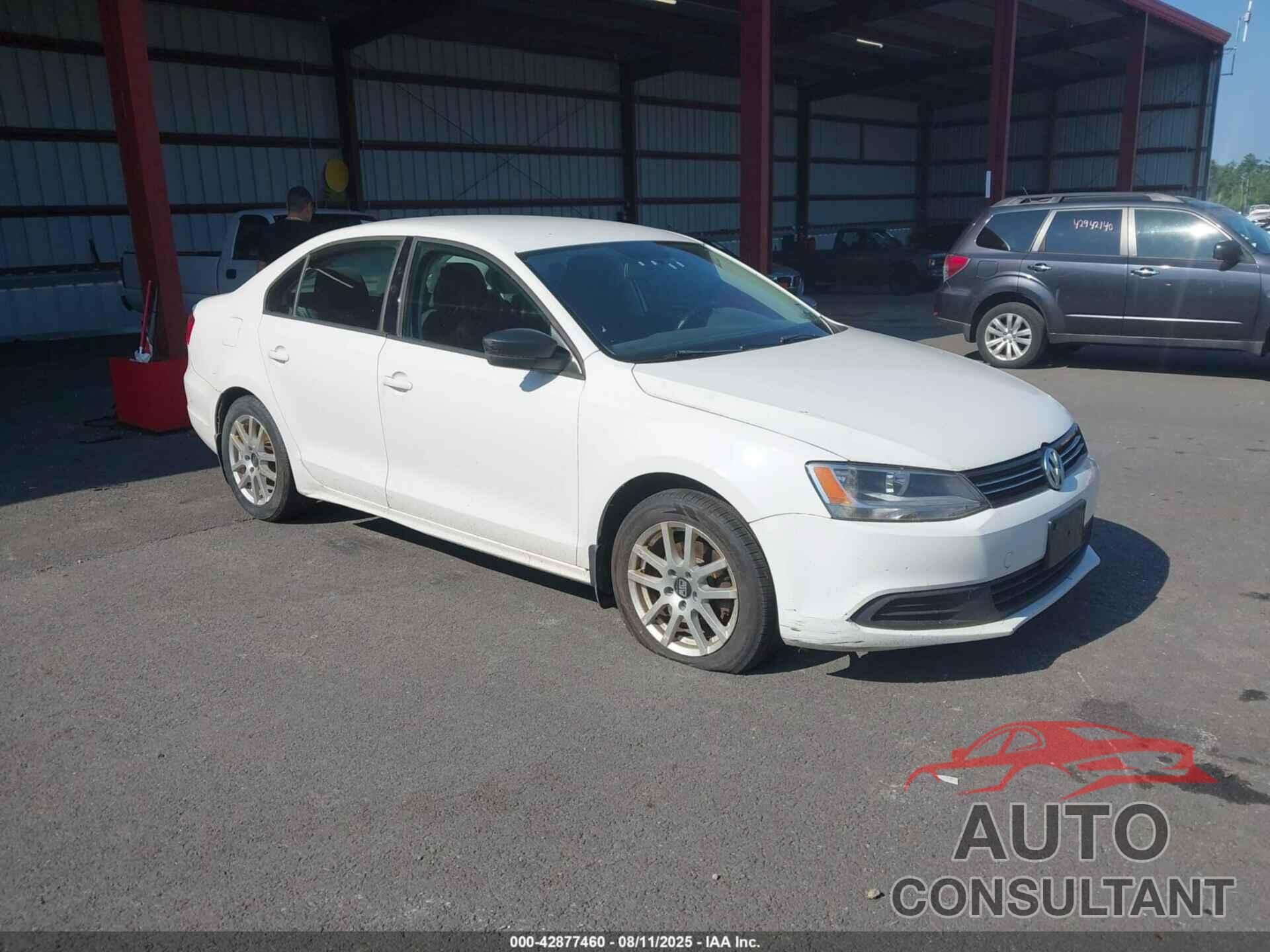 VOLKSWAGEN JETTA 2012 - 3VW2K7AJ9CM378335