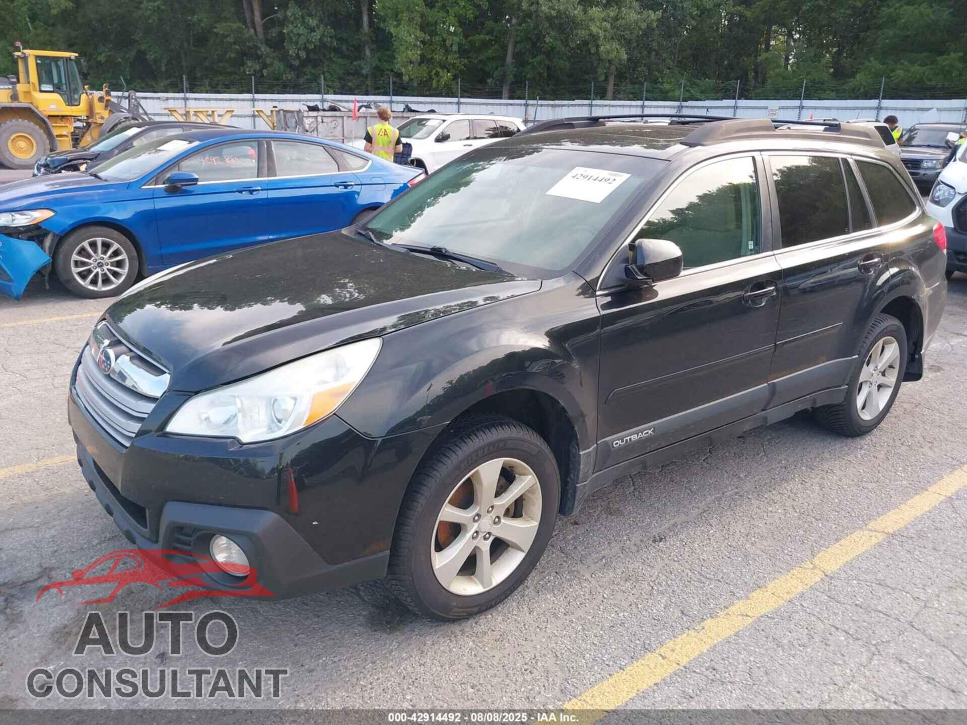 SUBARU OUTBACK 2014 - 4S4BRBDC6E3204950