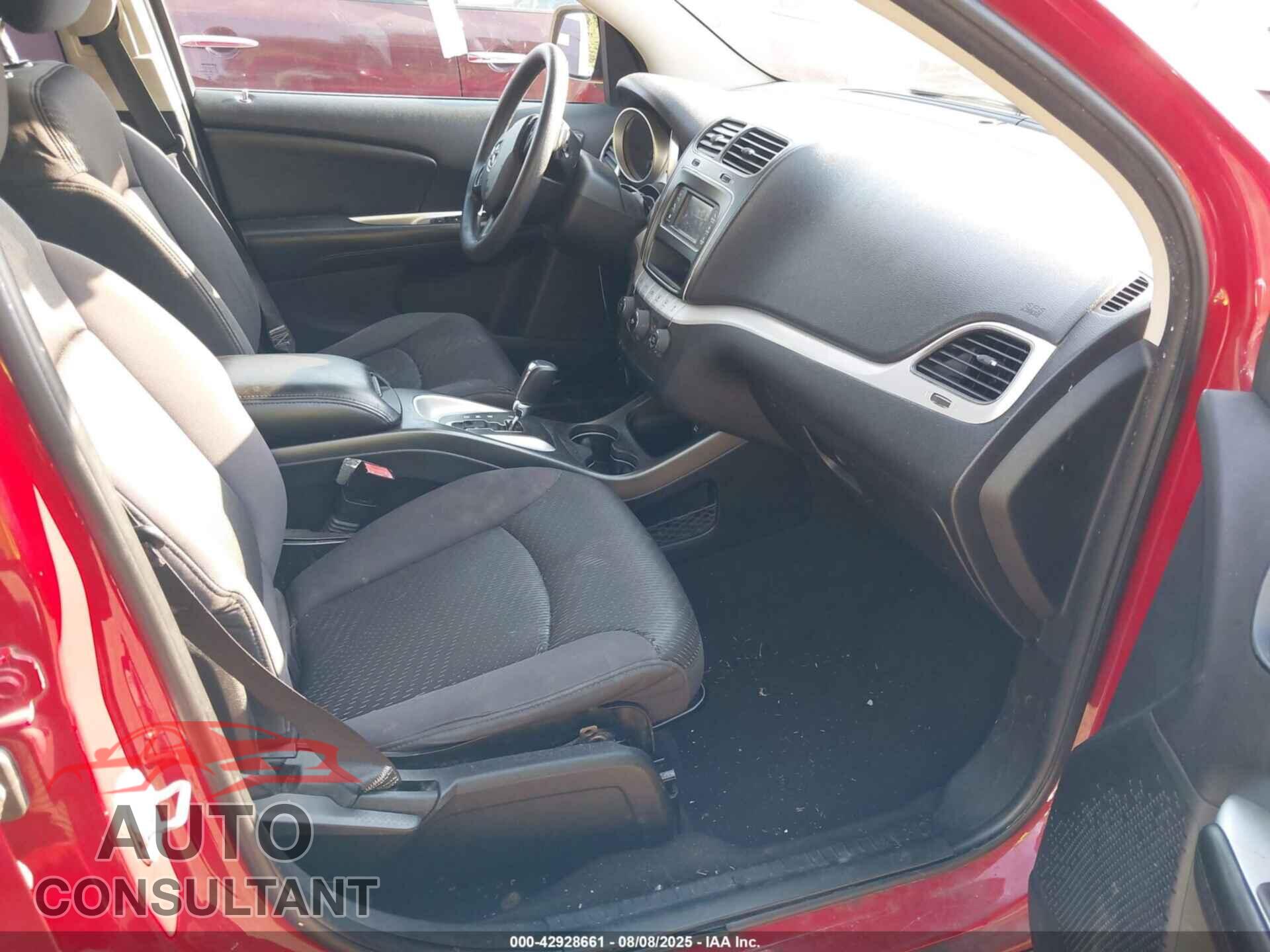 DODGE JOURNEY 2012 - 3C4PDCBB4CT342027
