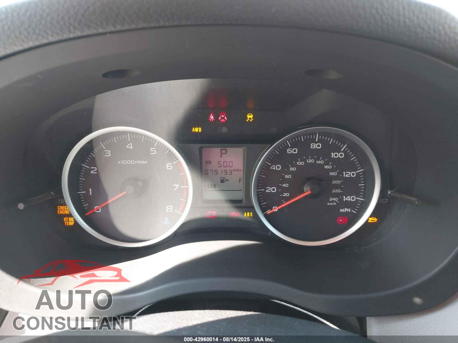 SUBARU FORESTER 2015 - JF2SJADC7FH461966