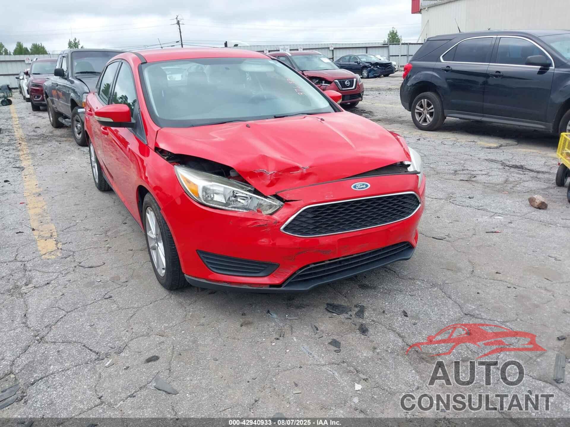 FORD FOCUS 2016 - 1FADP3F24GL376321