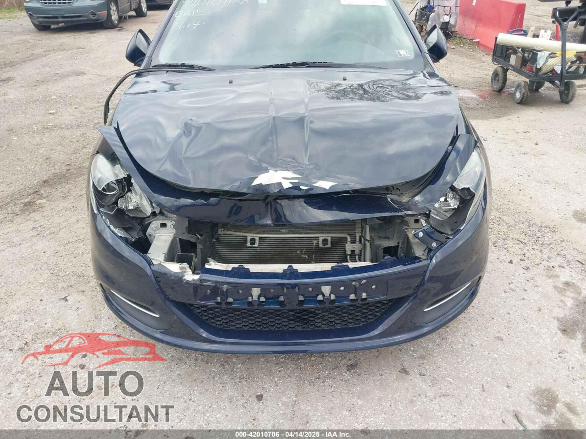 DODGE DART 2015 - 1C3CDFBB4FD319698