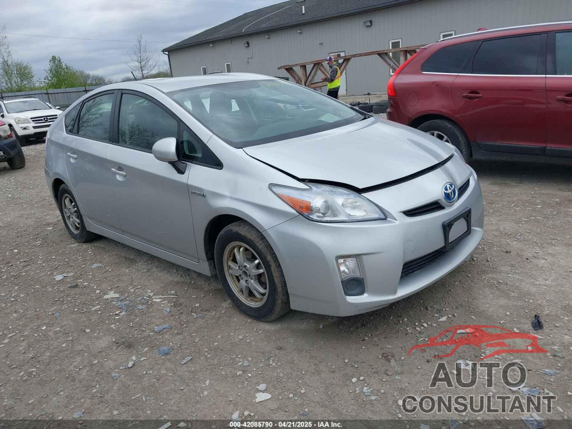 TOYOTA PRIUS 2011 - JTDKN3DU3B5343528