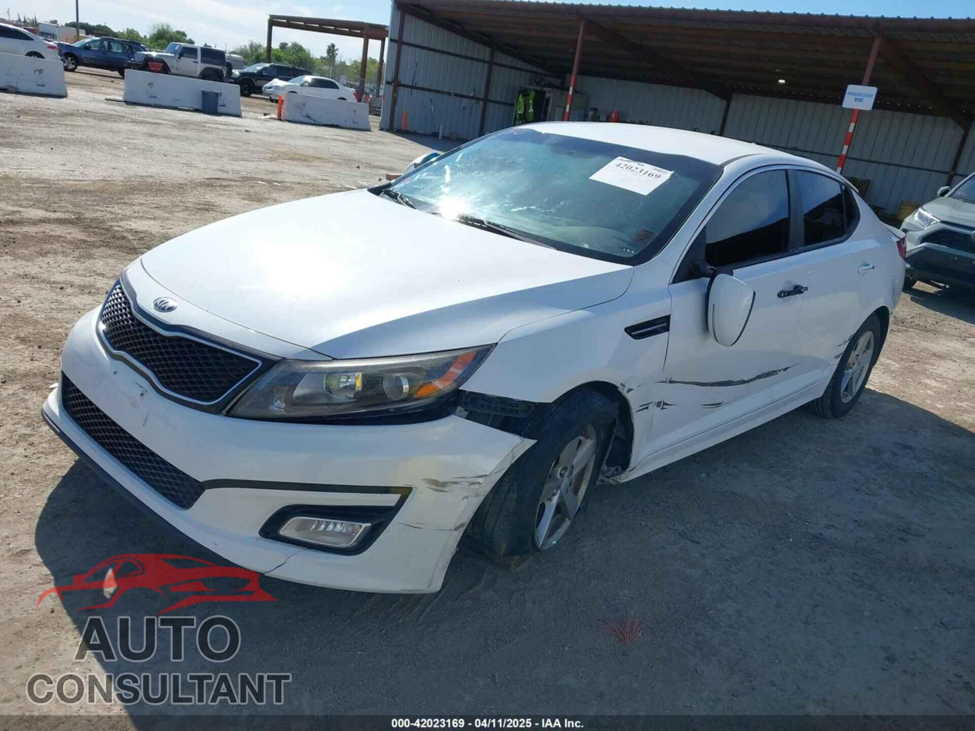 KIA OPTIMA 2014 - 5XXGM4A70EG307809