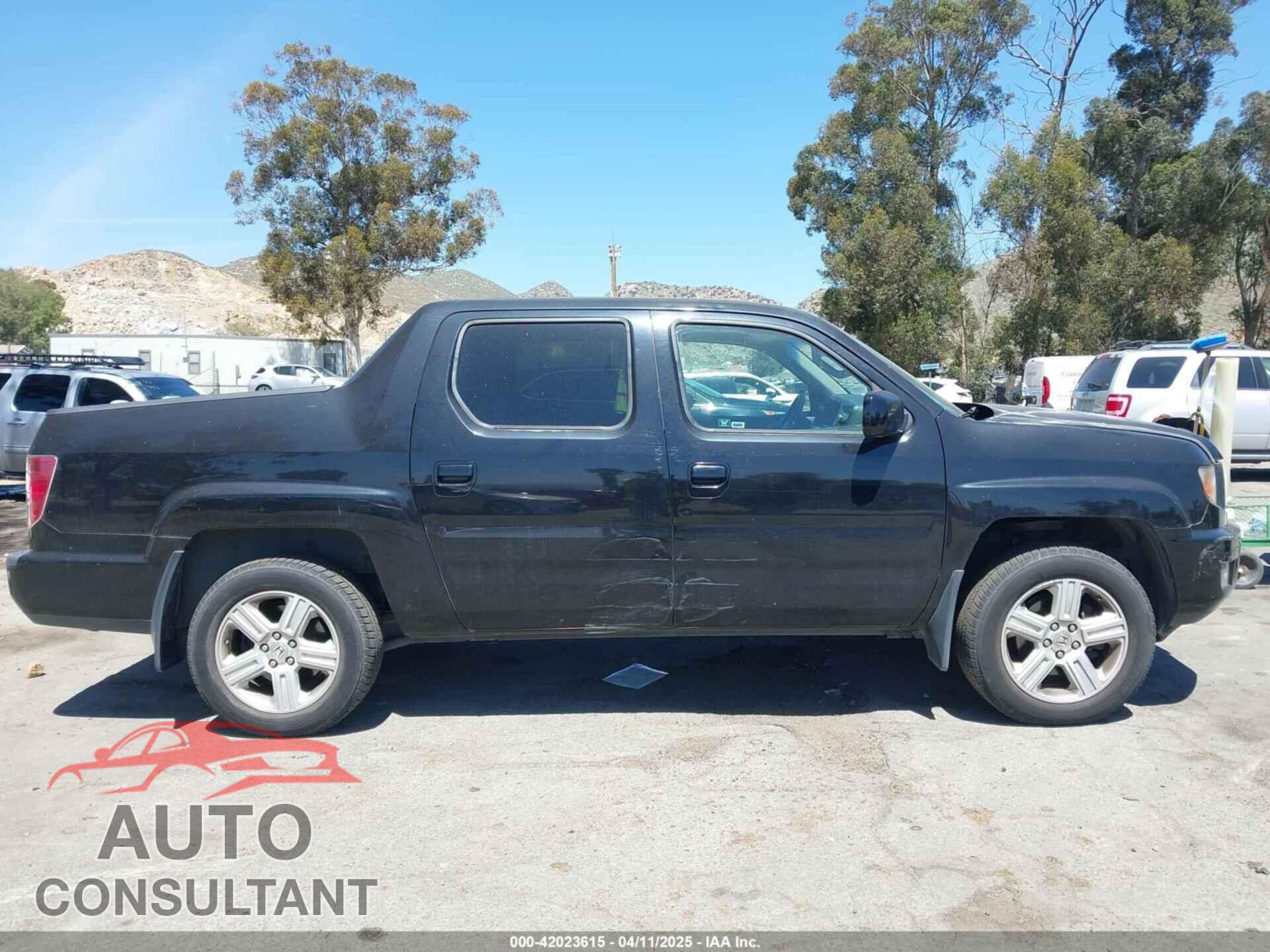 HONDA RIDGELINE 2011 - 5FPYK1F50BB001442