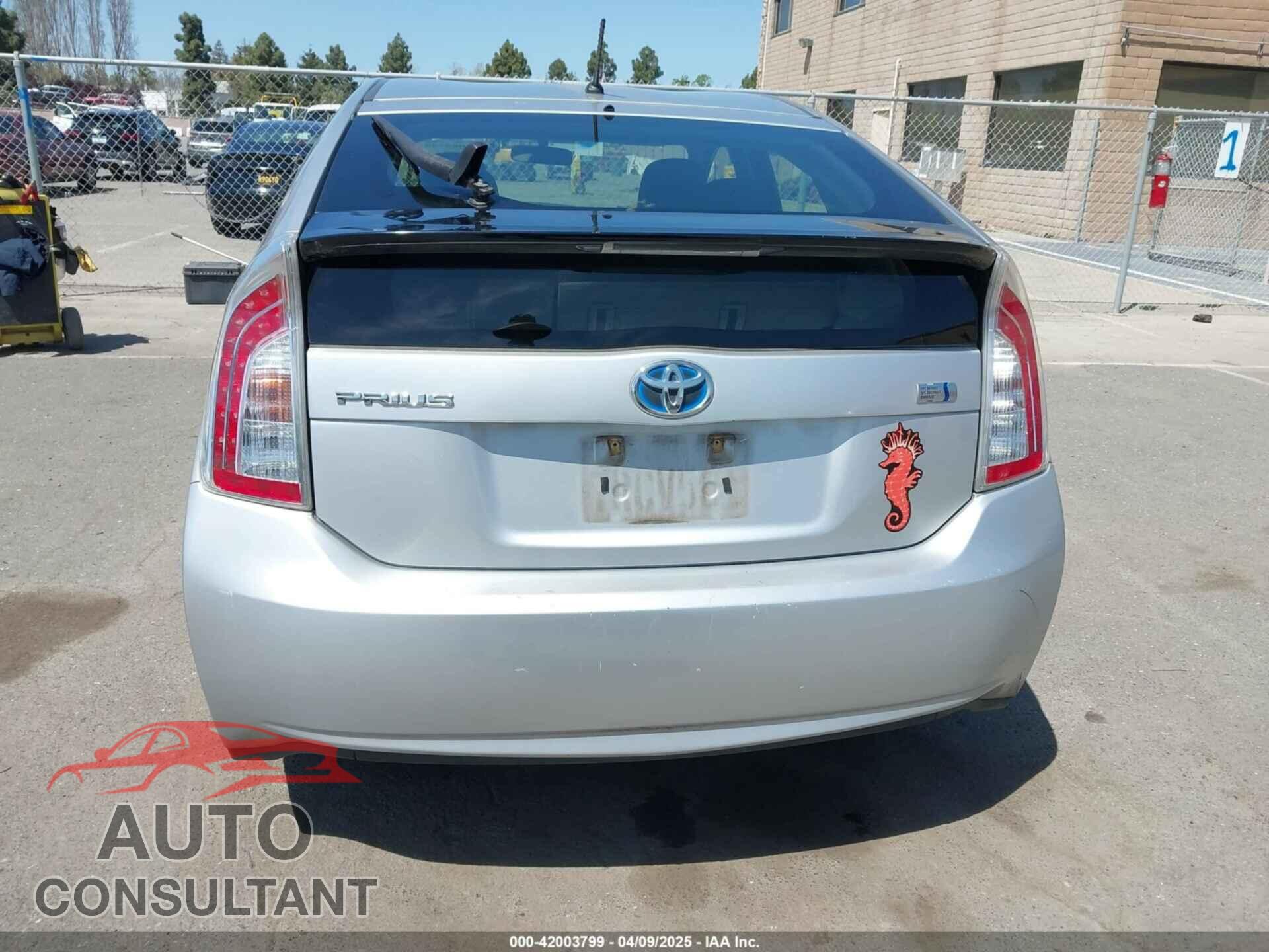 TOYOTA PRIUS 2014 - JTDKN3DU8E0379197