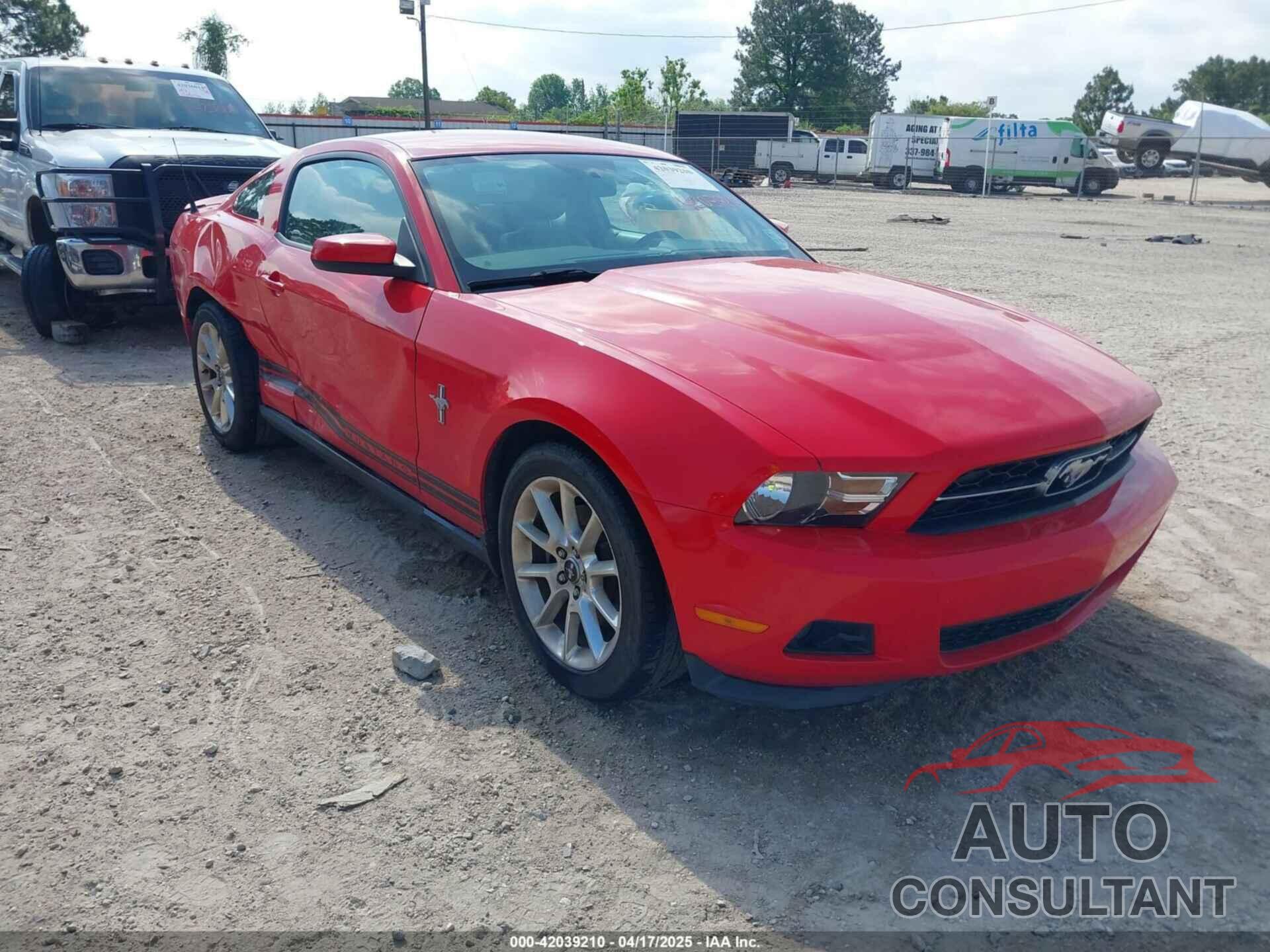 FORD MUSTANG 2011 - 1ZVBP8AM8B5140806