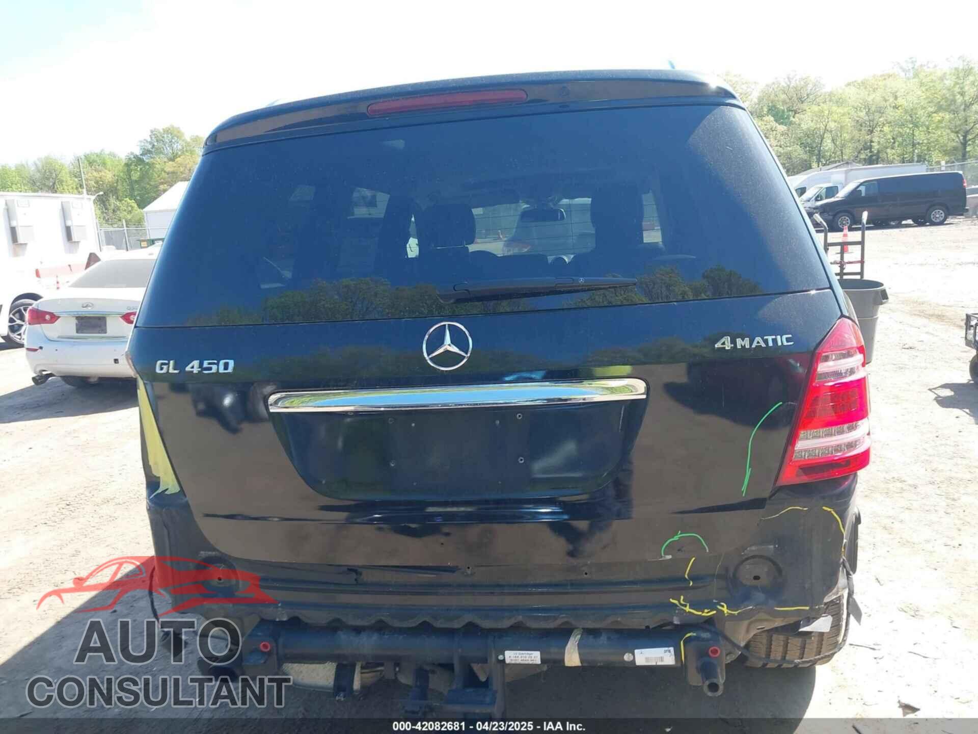 MERCEDES-BENZ GL 450 2012 - 4JGBF7BEXCA790393