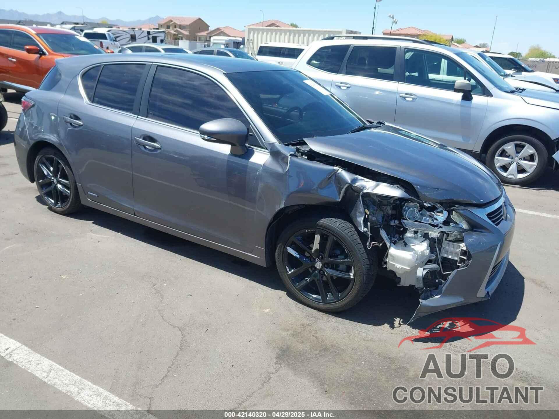 LEXUS CT 200H 2015 - JTHKD5BH4F2228396