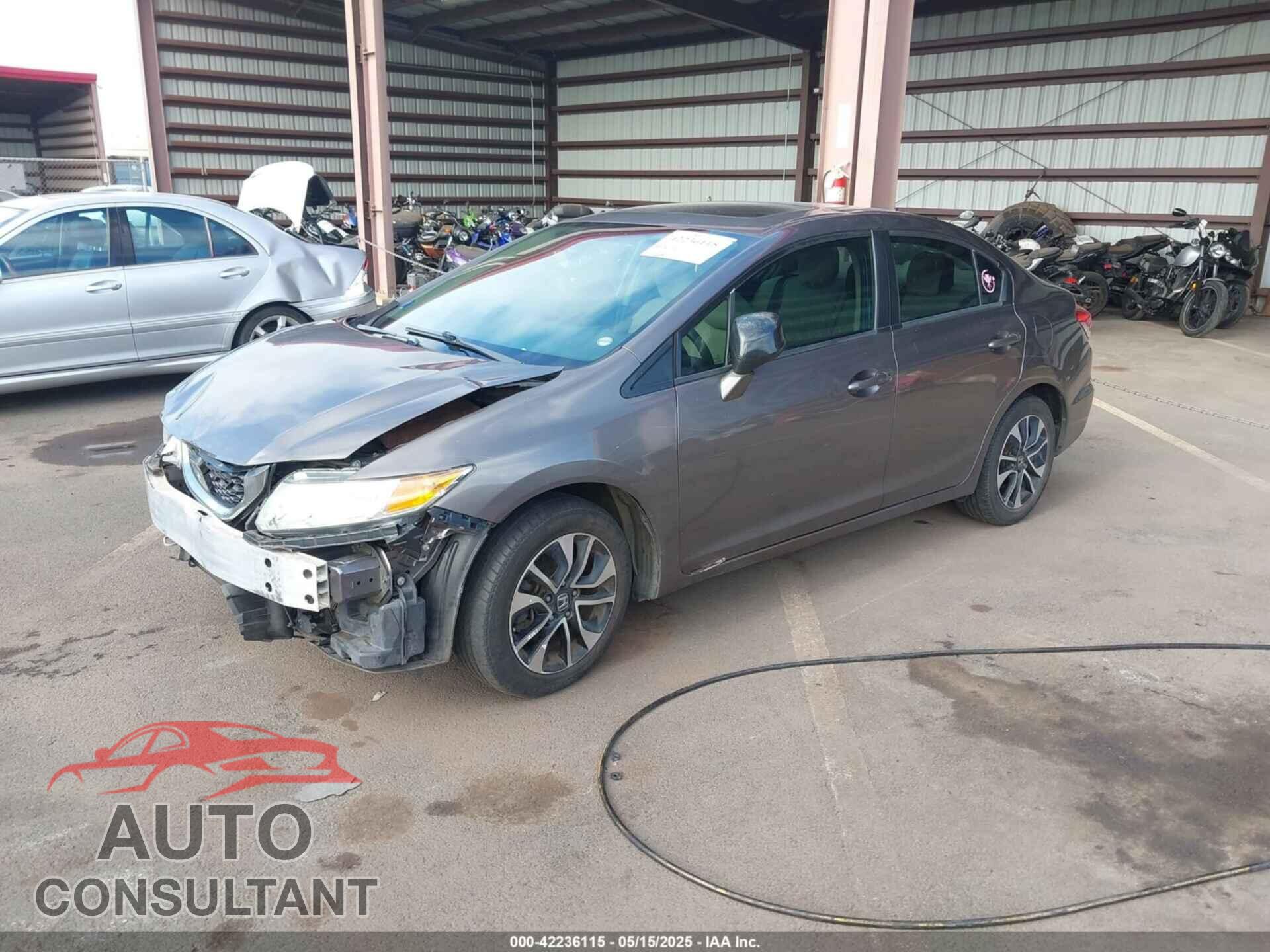 HONDA CIVIC 2013 - 19XFB2F86DE059371