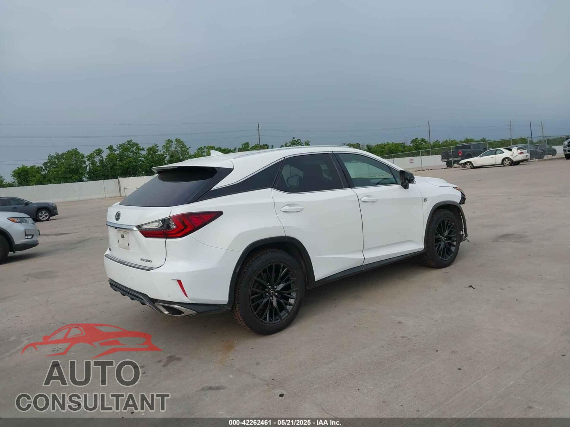 LEXUS RX 350 2017 - 2T2BZMCAXHC054526