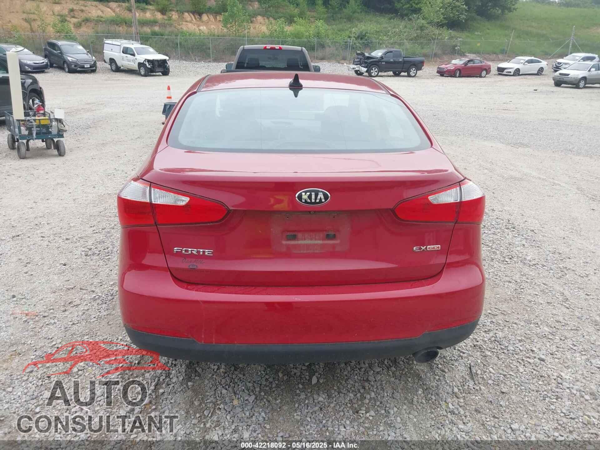 KIA FORTE 2016 - KNAFZ4A87G5447785