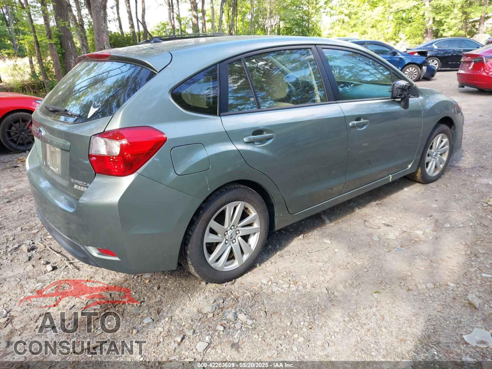 SUBARU IMPREZA 2016 - JF1GPAB63GH227847