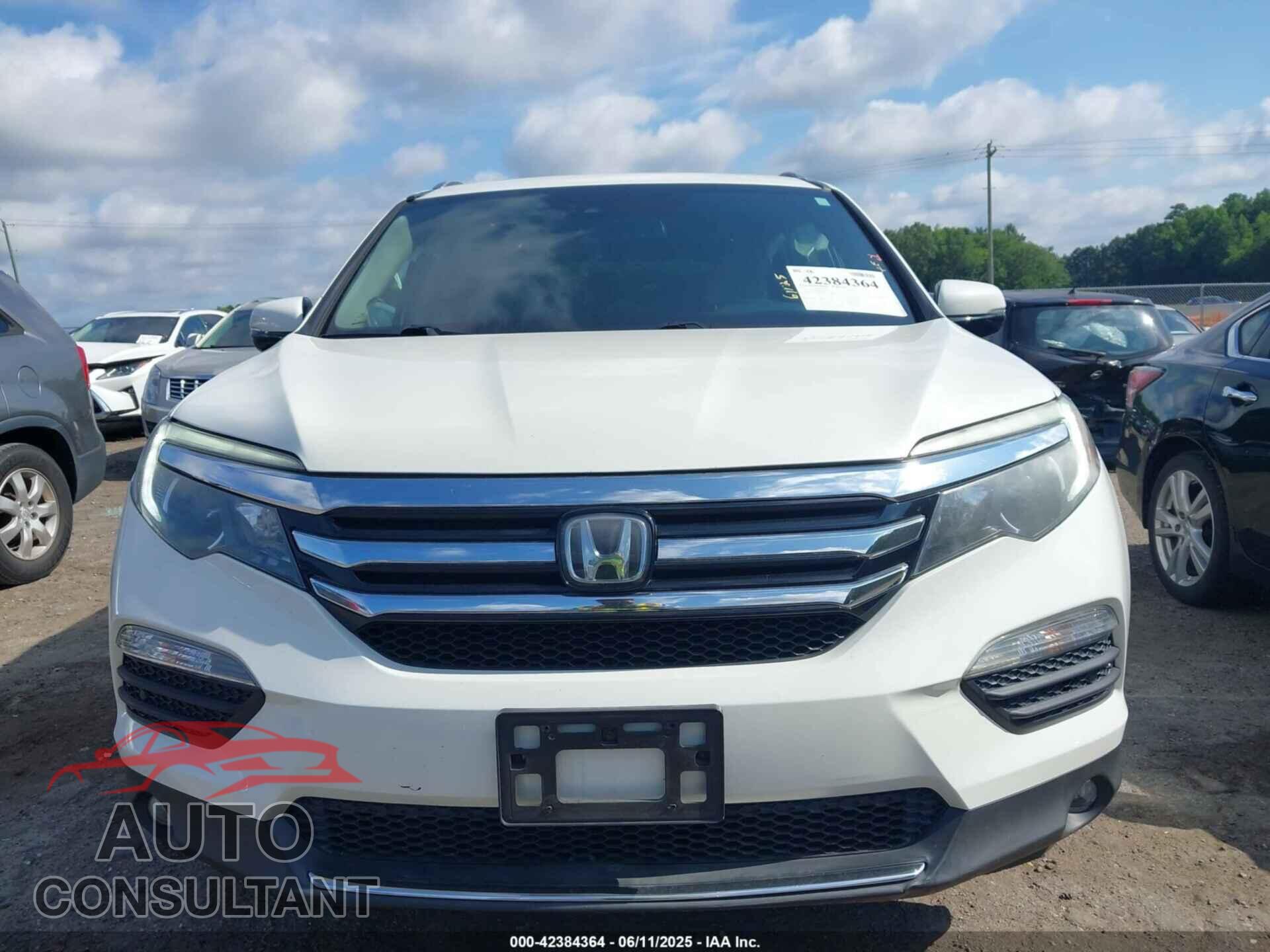 HONDA PILOT 2017 - 5FNYF6H0XHB061720