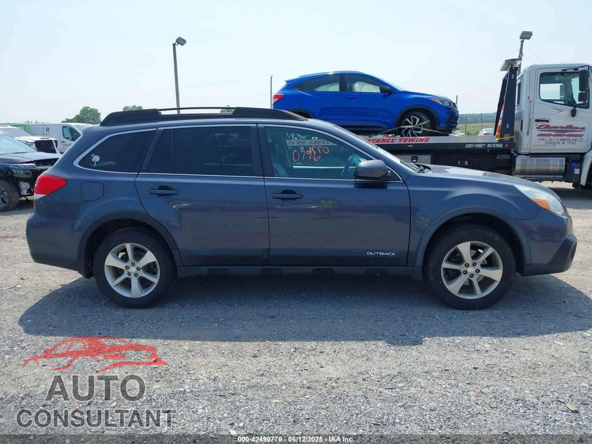 SUBARU OUTBACK 2014 - 4S4BRBLCXE3256101