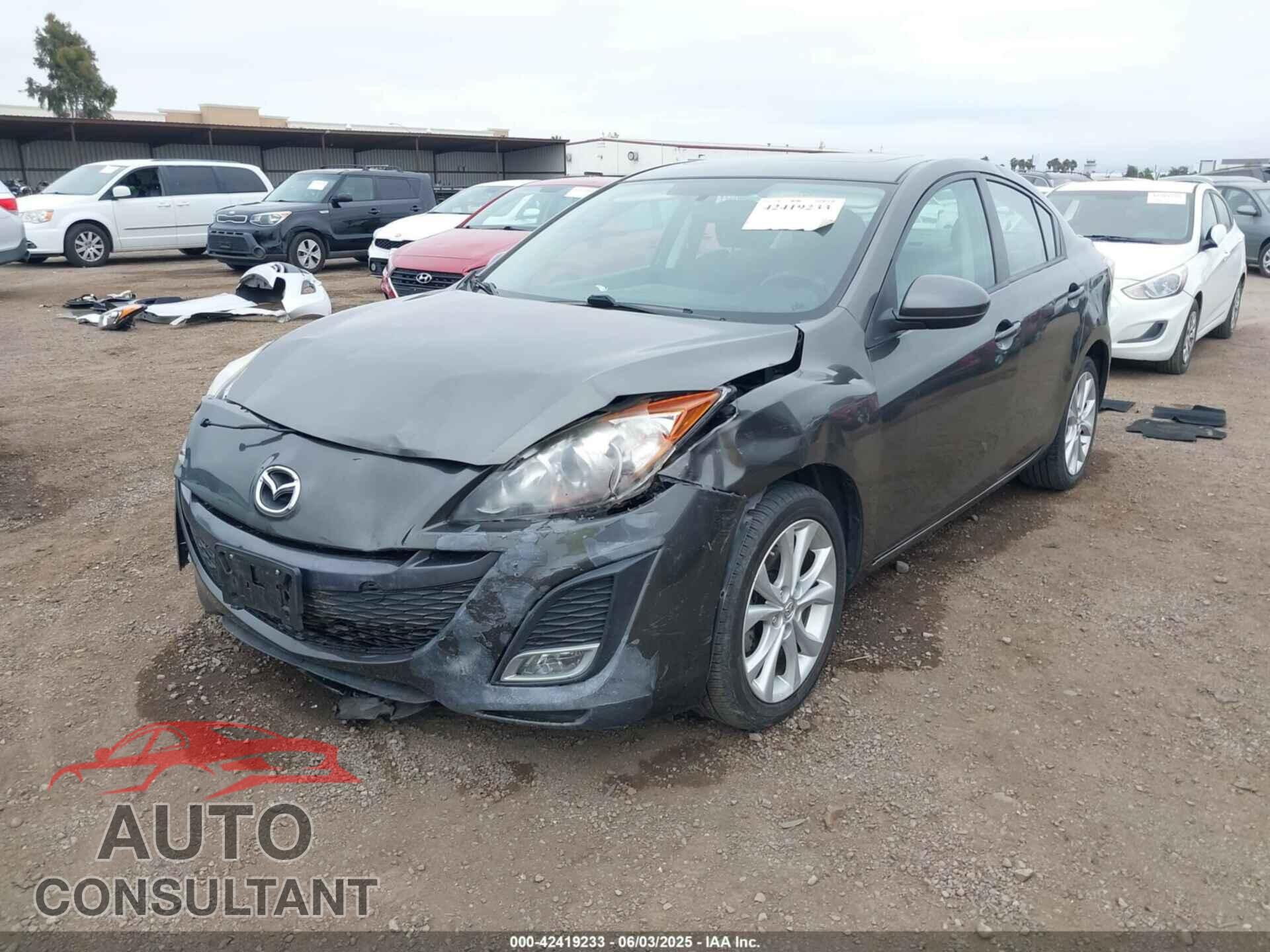 MAZDA MAZDA3 2010 - JM1BL1S67A1338885