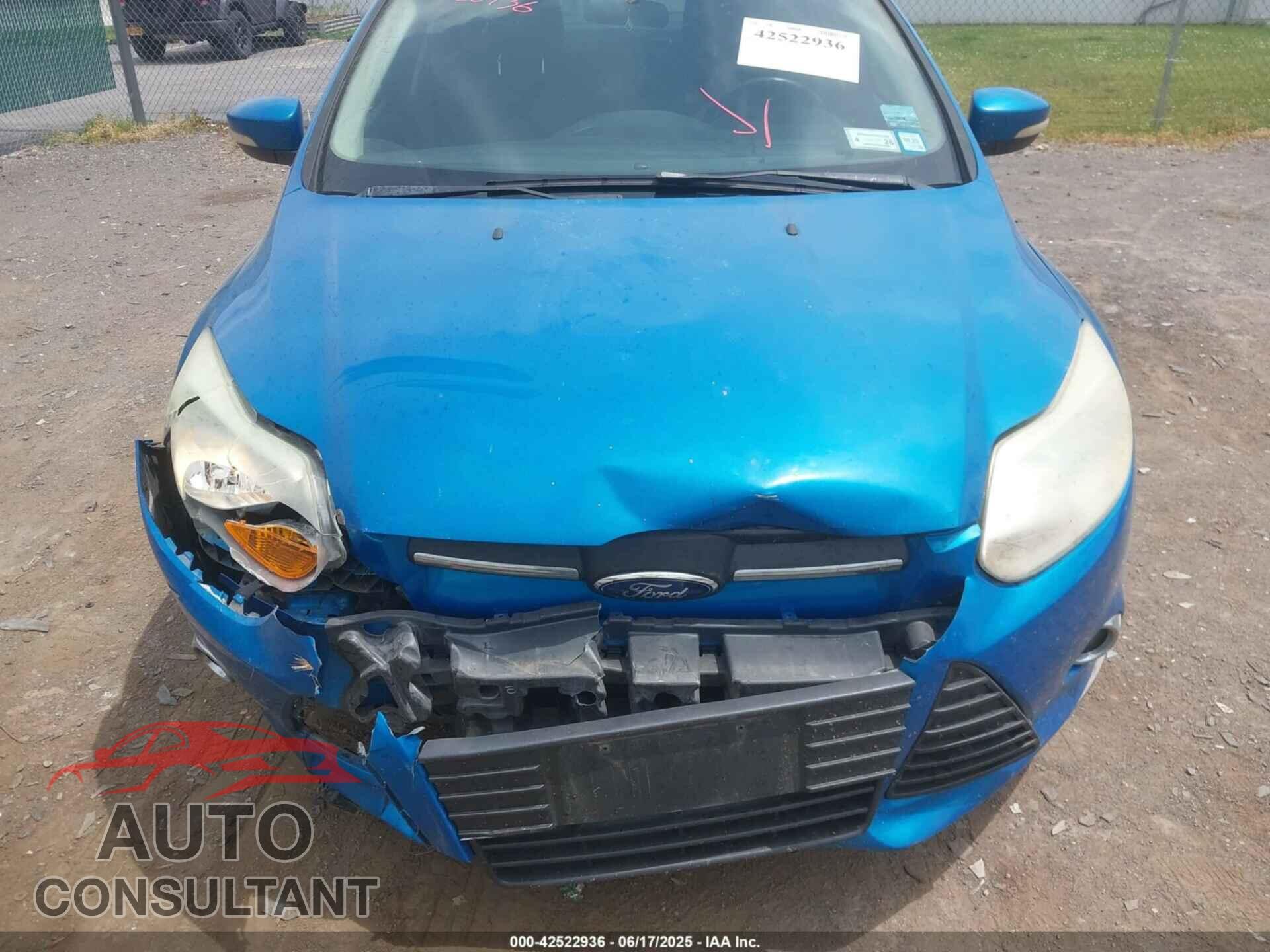 FORD FOCUS 2012 - 1FAHP3H22CL191967