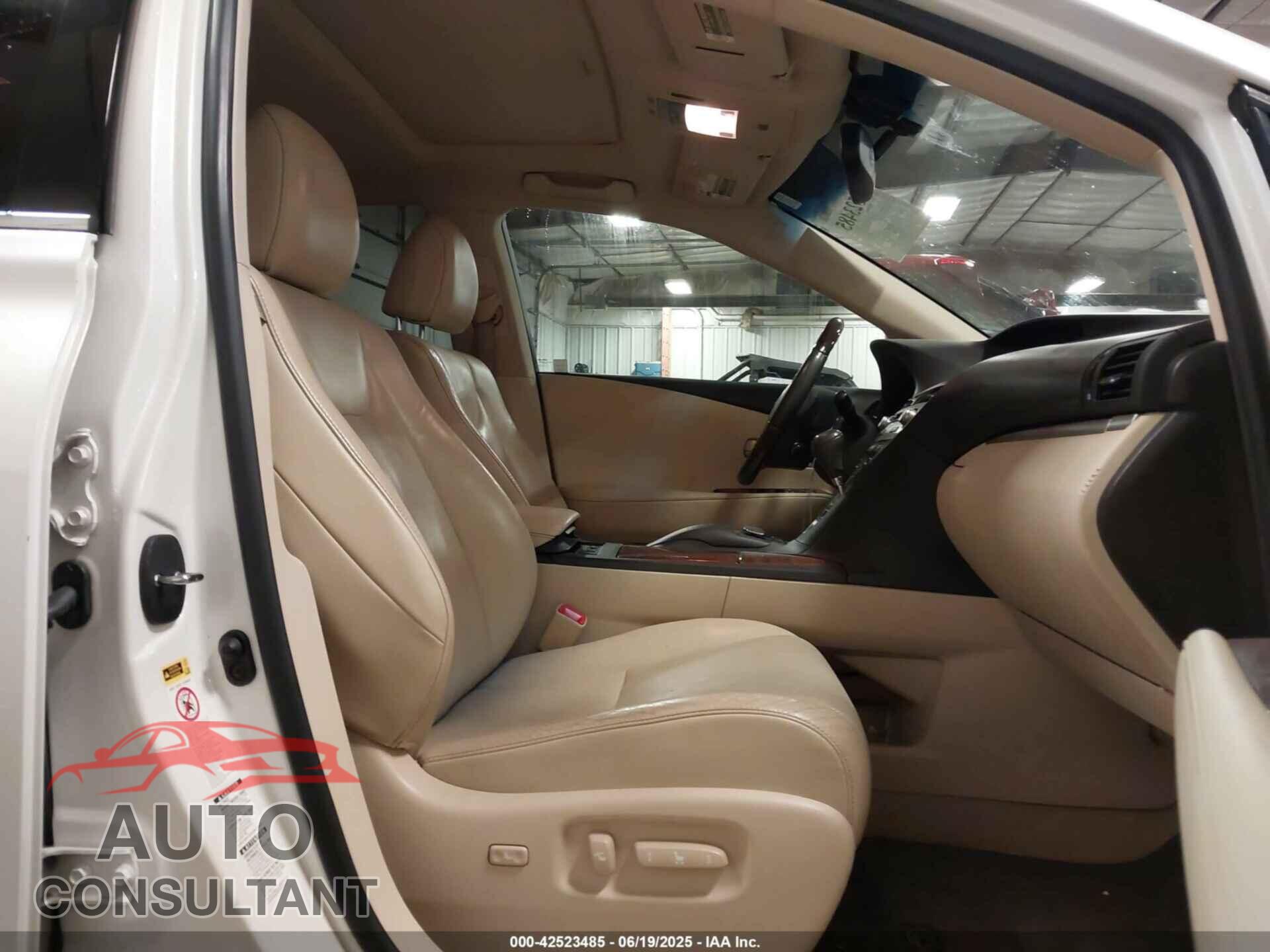 LEXUS RX 350 2013 - 2T2BK1BA8DC188983