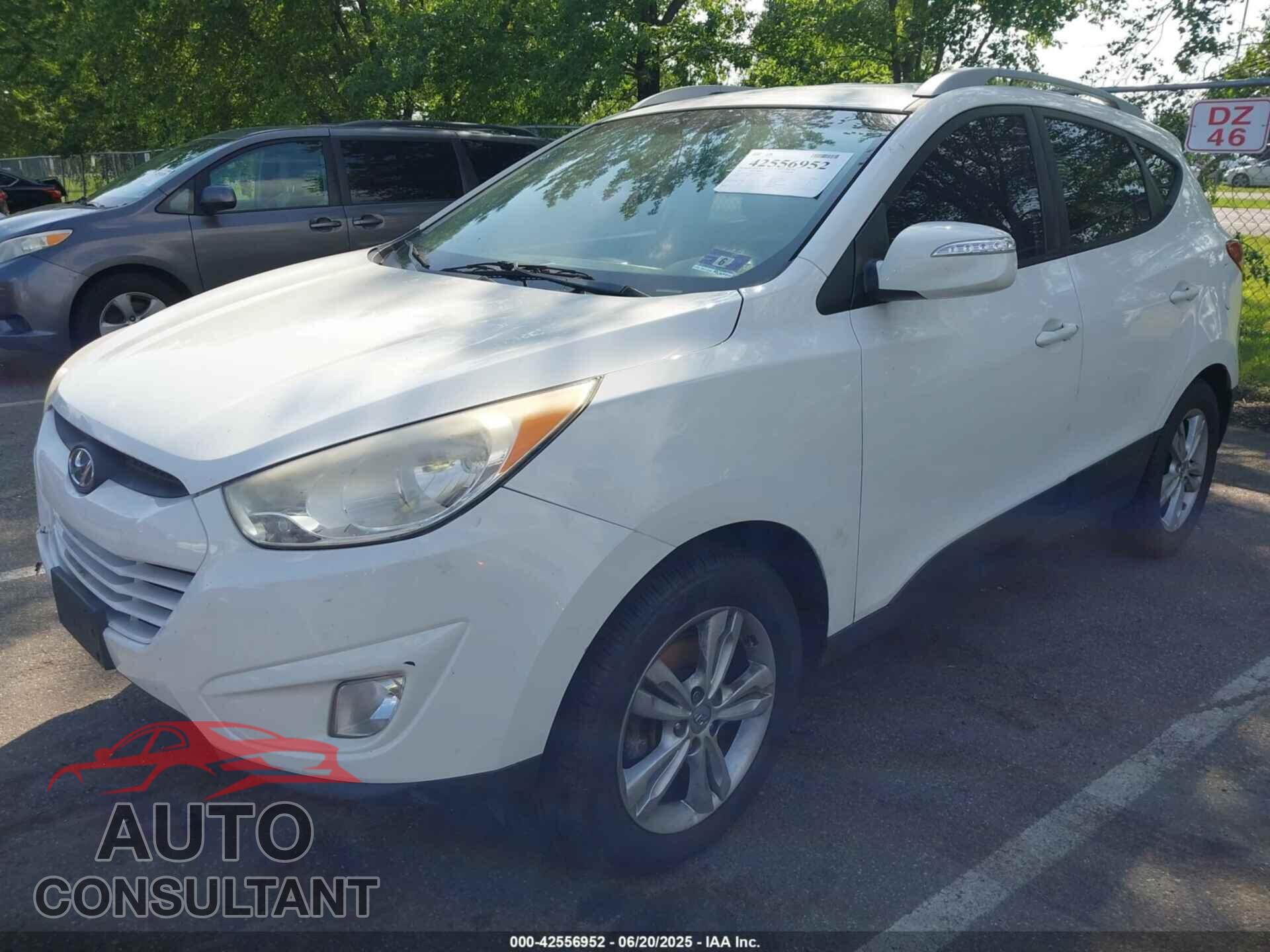 HYUNDAI TUCSON 2013 - KM8JUCAC2DU707338