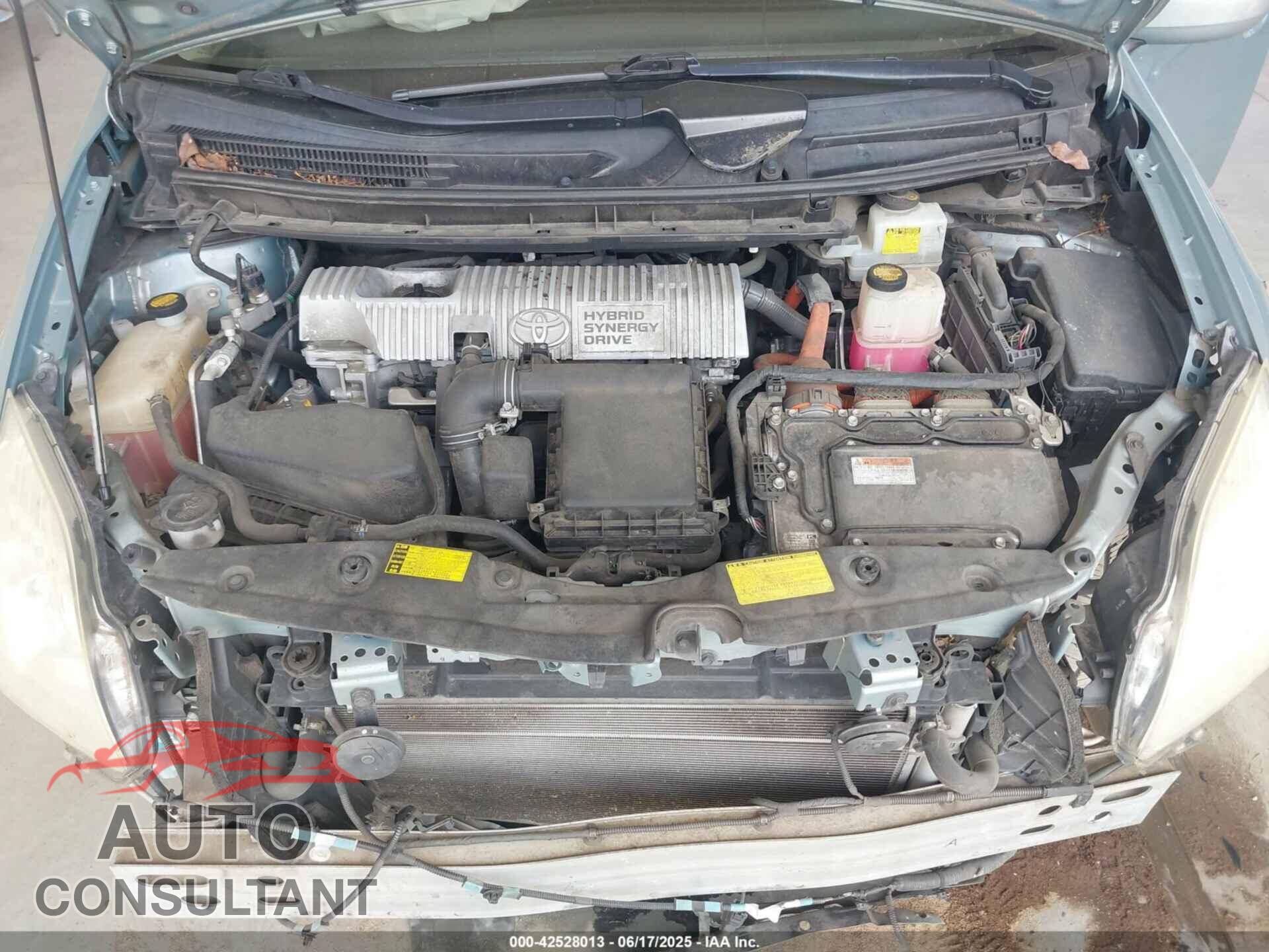 TOYOTA PRIUS 2013 - JTDKN3DUXD1730281