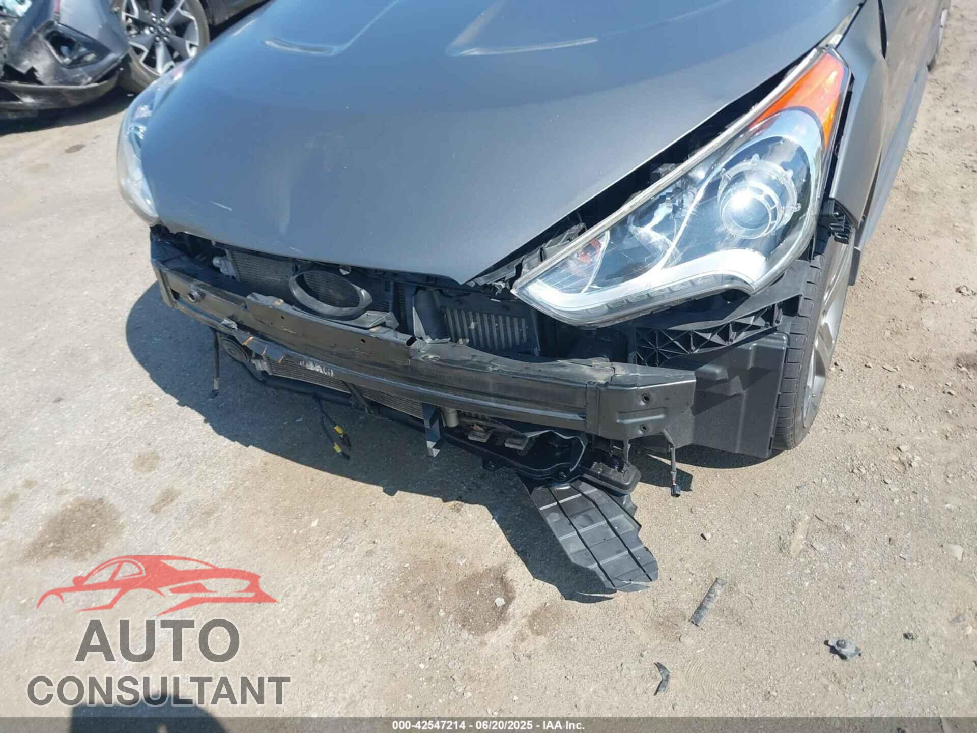 HYUNDAI VELOSTER 2014 - KMHTC6AE0EU207064