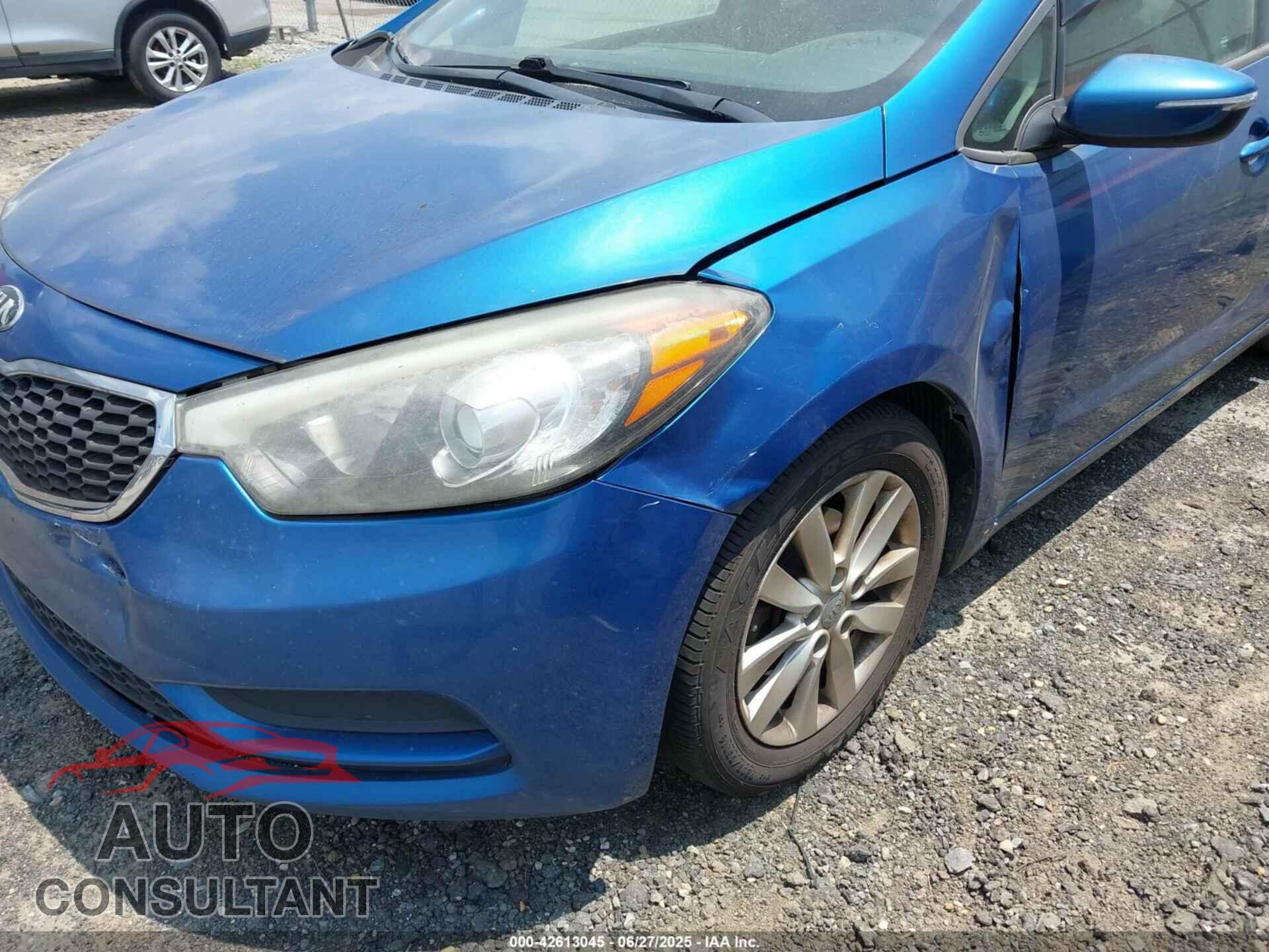 KIA FORTE 2014 - KNAFX4A69E5140099