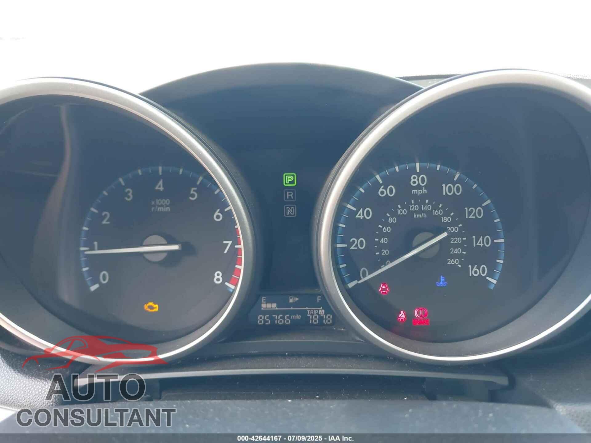 MAZDA MAZDA3 2013 - JM1BL1V72D1719715