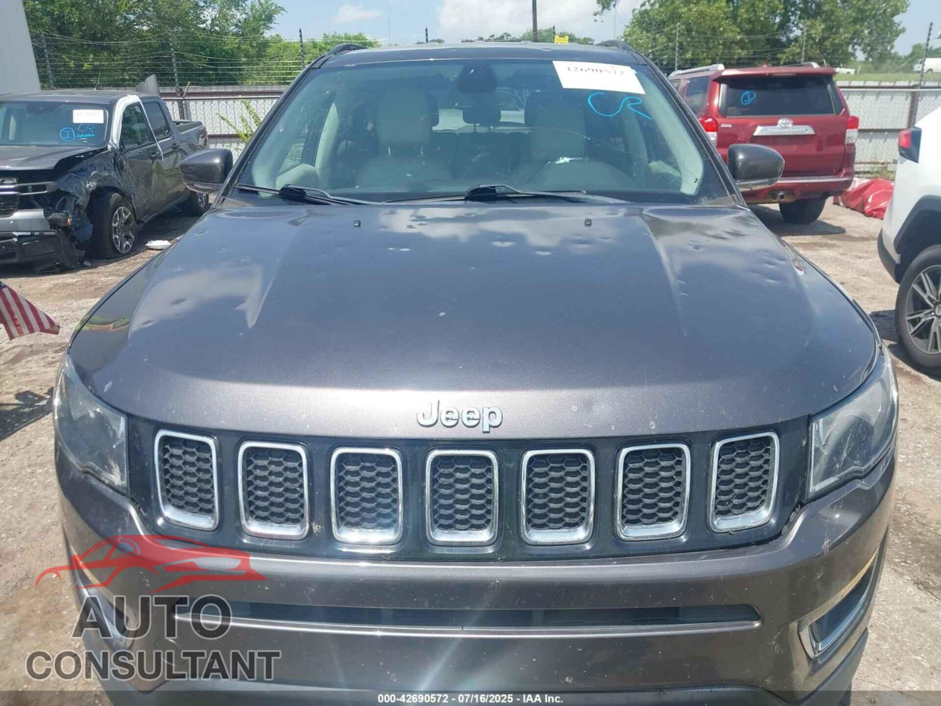 JEEP COMPASS 2019 - 3C4NJDCB2KT852282
