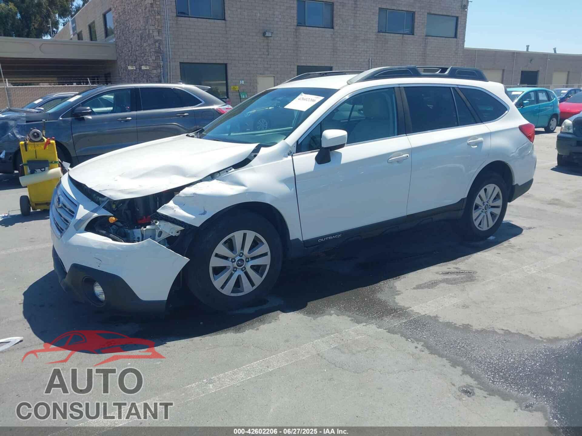 SUBARU OUTBACK 2017 - 4S4BSACCXH3337439