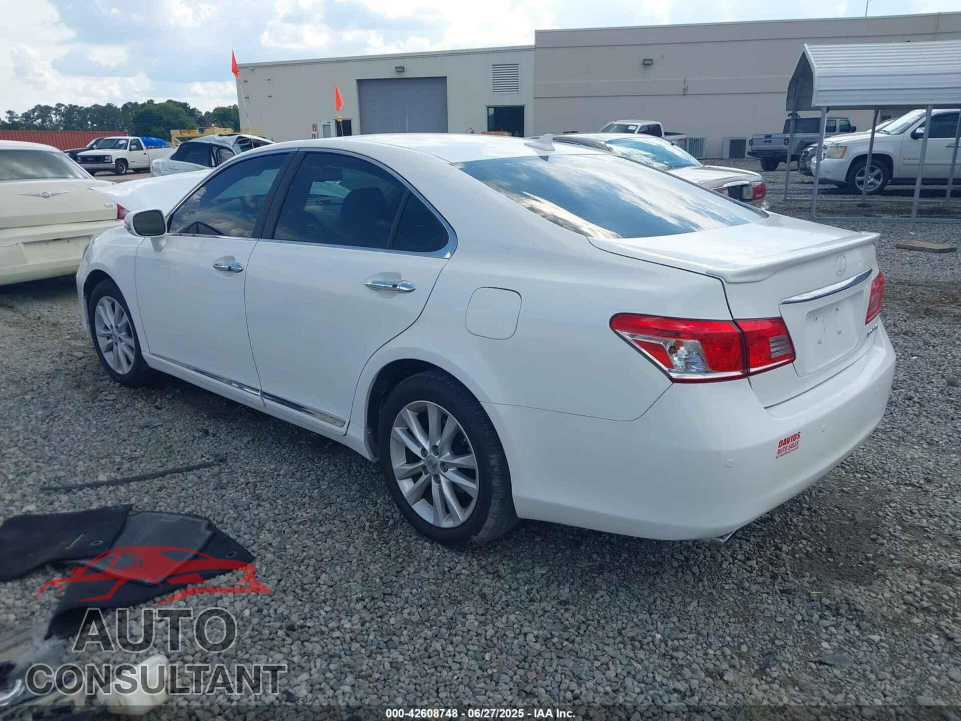 LEXUS ES 350 2011 - JTHBK1EG5B2423256