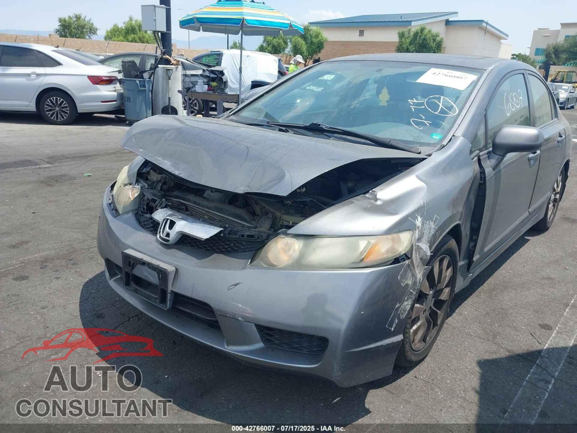 HONDA CIVIC 2011 - 2HGFA1F97BH503866