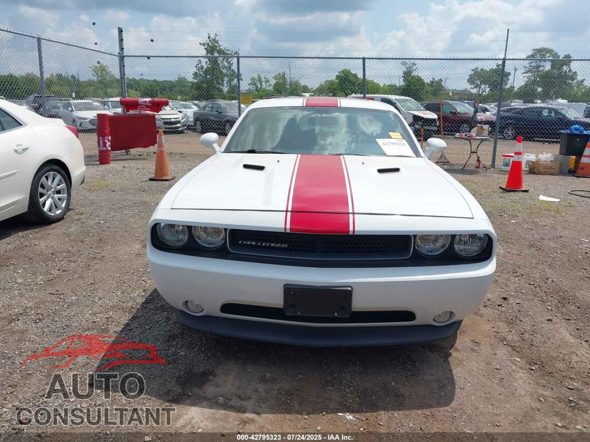 DODGE CHALLENGER 2013 - 2C3CDYAG0DH562336
