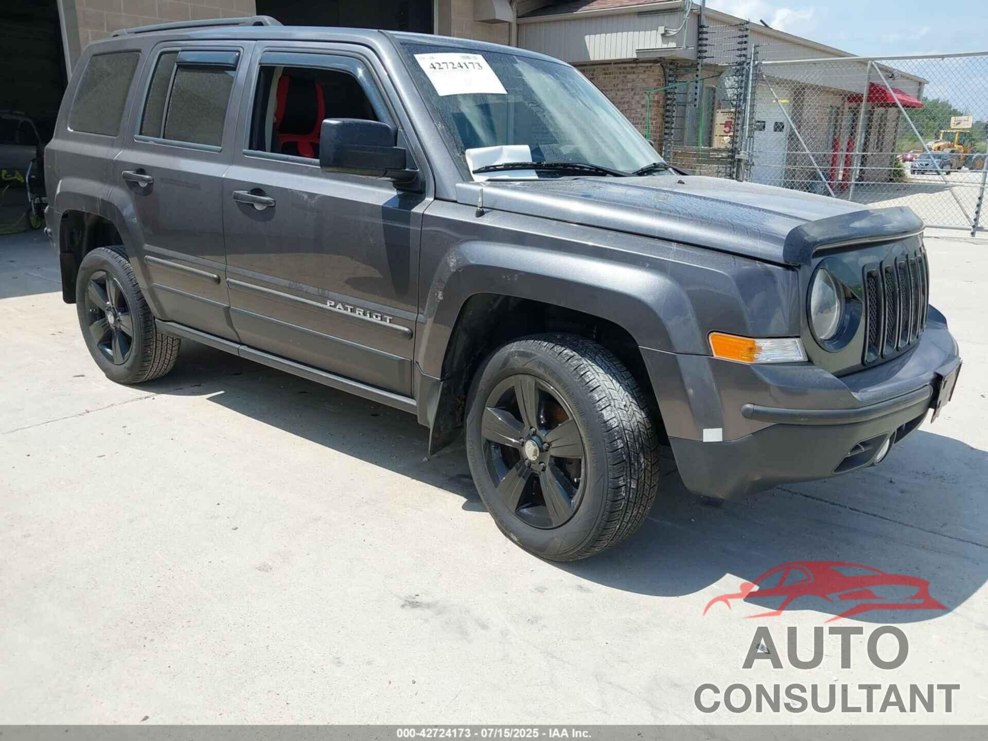 JEEP PATRIOT 2016 - 1C4NJRBBXGD639477