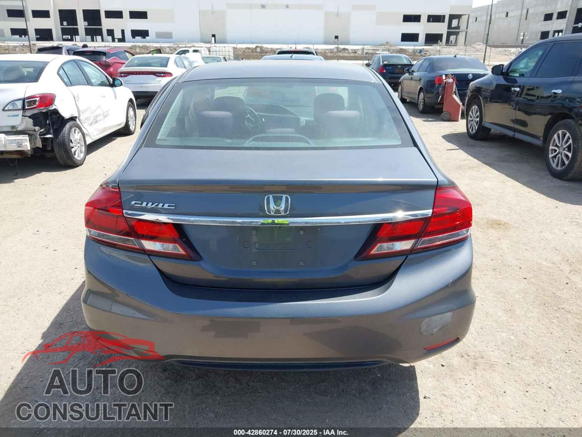 HONDA CIVIC 2013 - 19XFB2F58DE100492