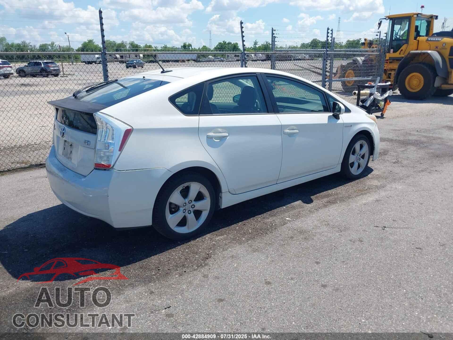 TOYOTA PRIUS 2010 - JTDKN3DU6A0007559