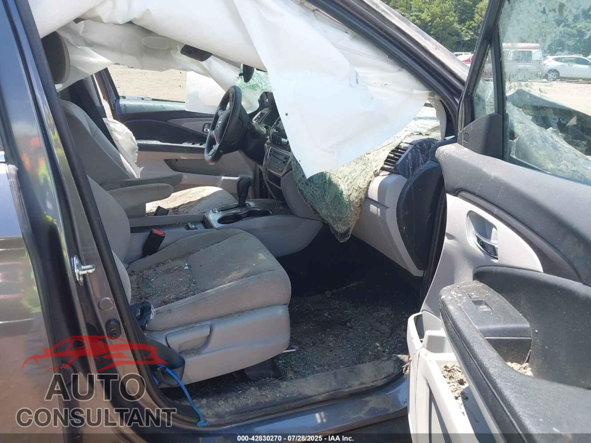 HONDA PILOT 2020 - 5FNYF5H33LB014414