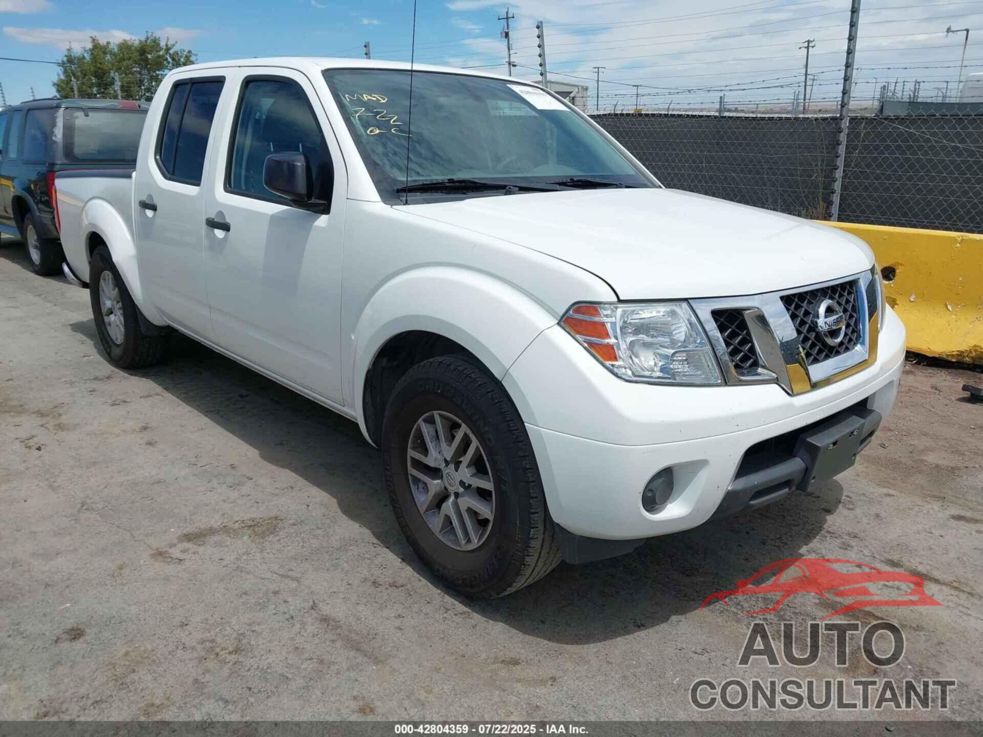 NISSAN FRONTIER 2019 - 1N6AD0ERXKN873435
