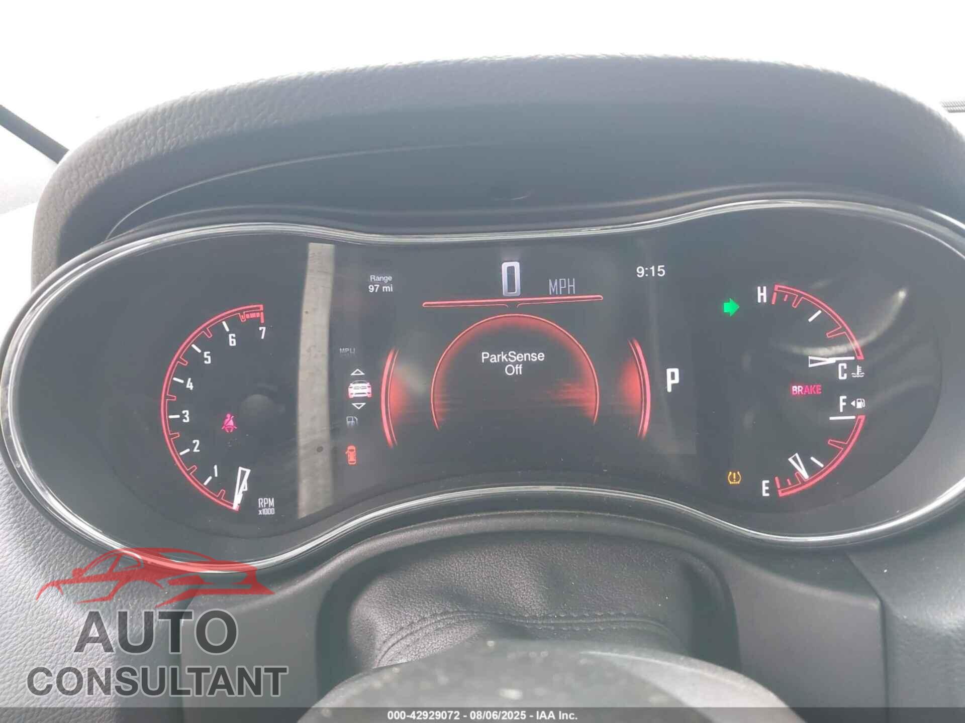 DODGE DURANGO 2015 - 1C4RDJAG2FC202570