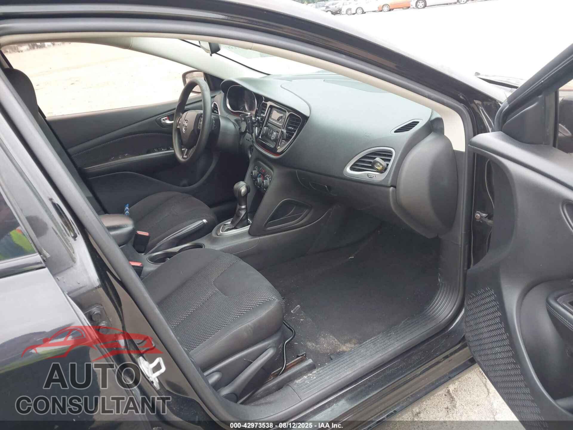 DODGE DART 2016 - 1C3CDFAA9GD539977