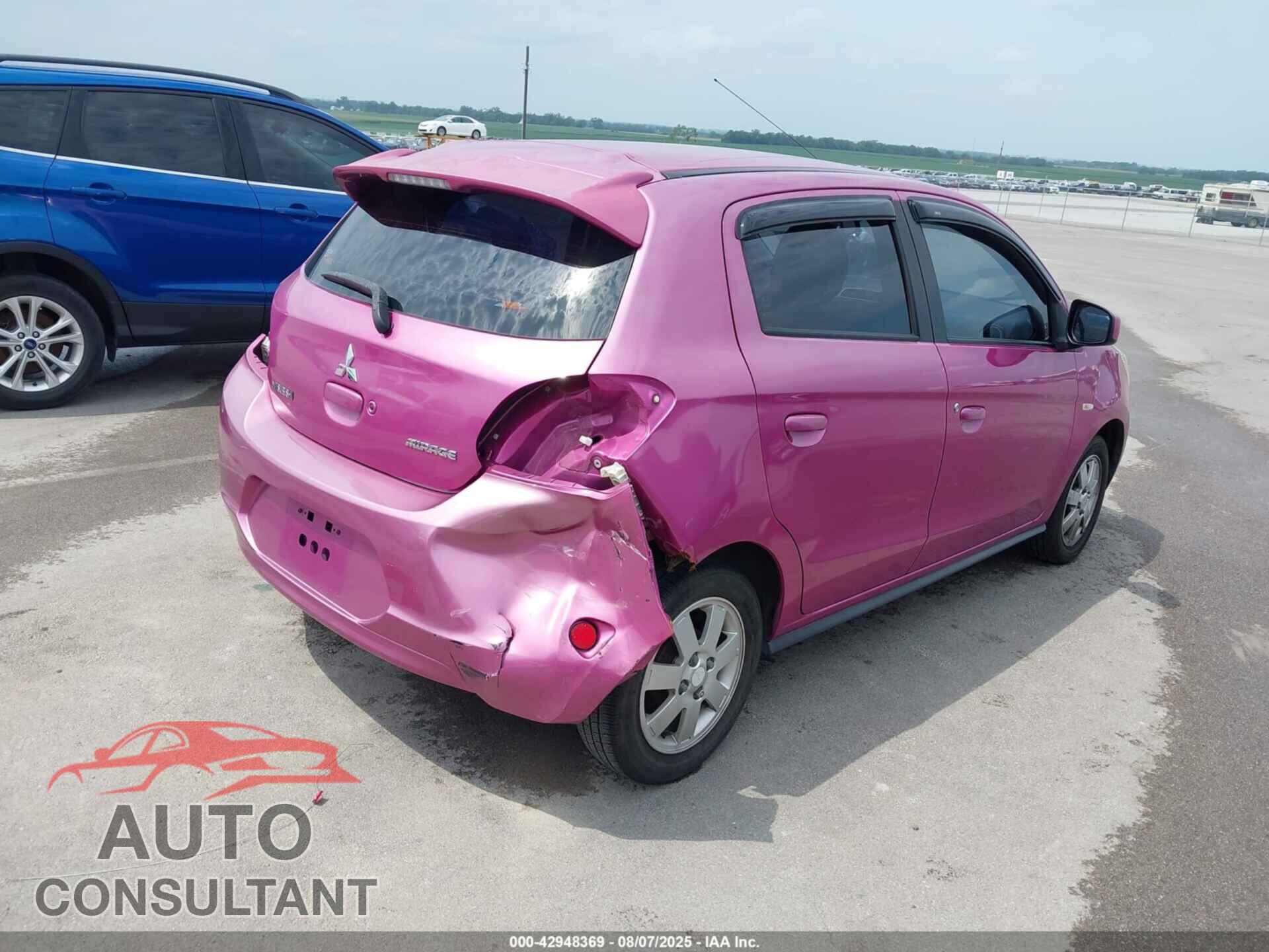 MITSUBISHI MIRAGE 2014 - ML32A4HJ2EH022166
