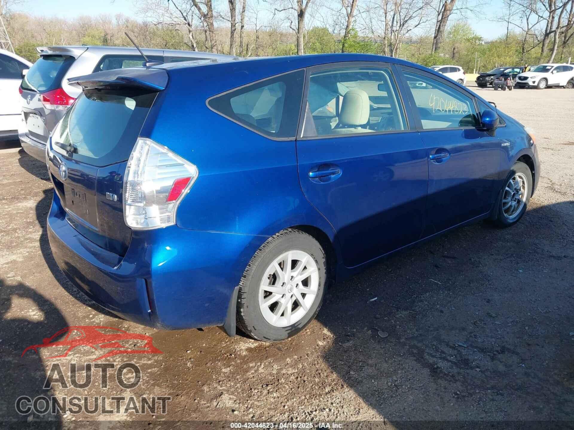 TOYOTA PRIUS V 2012 - JTDZN3EU8C3033319