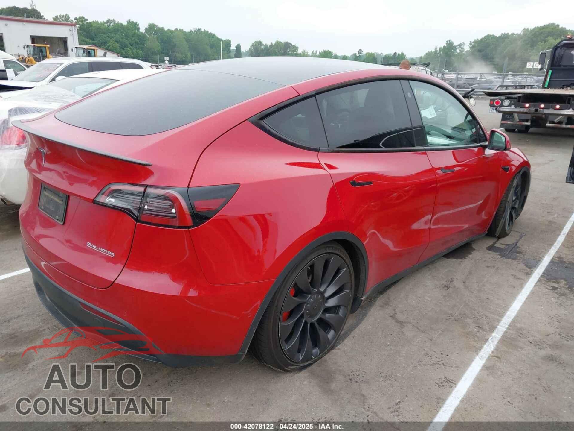 TESLA MODEL Y 2022 - 7SAYGDEF6NF511436