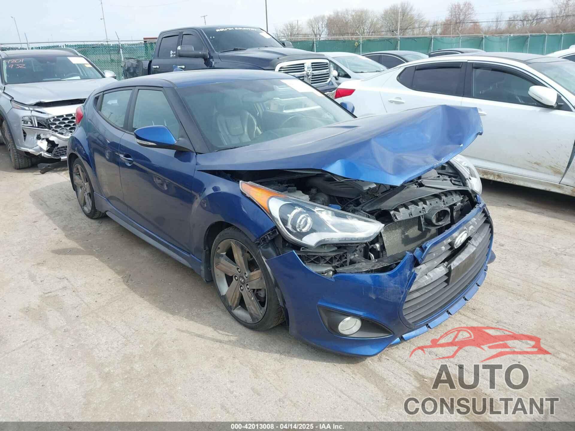 HYUNDAI VELOSTER 2015 - KMHTC6AE1FU241628