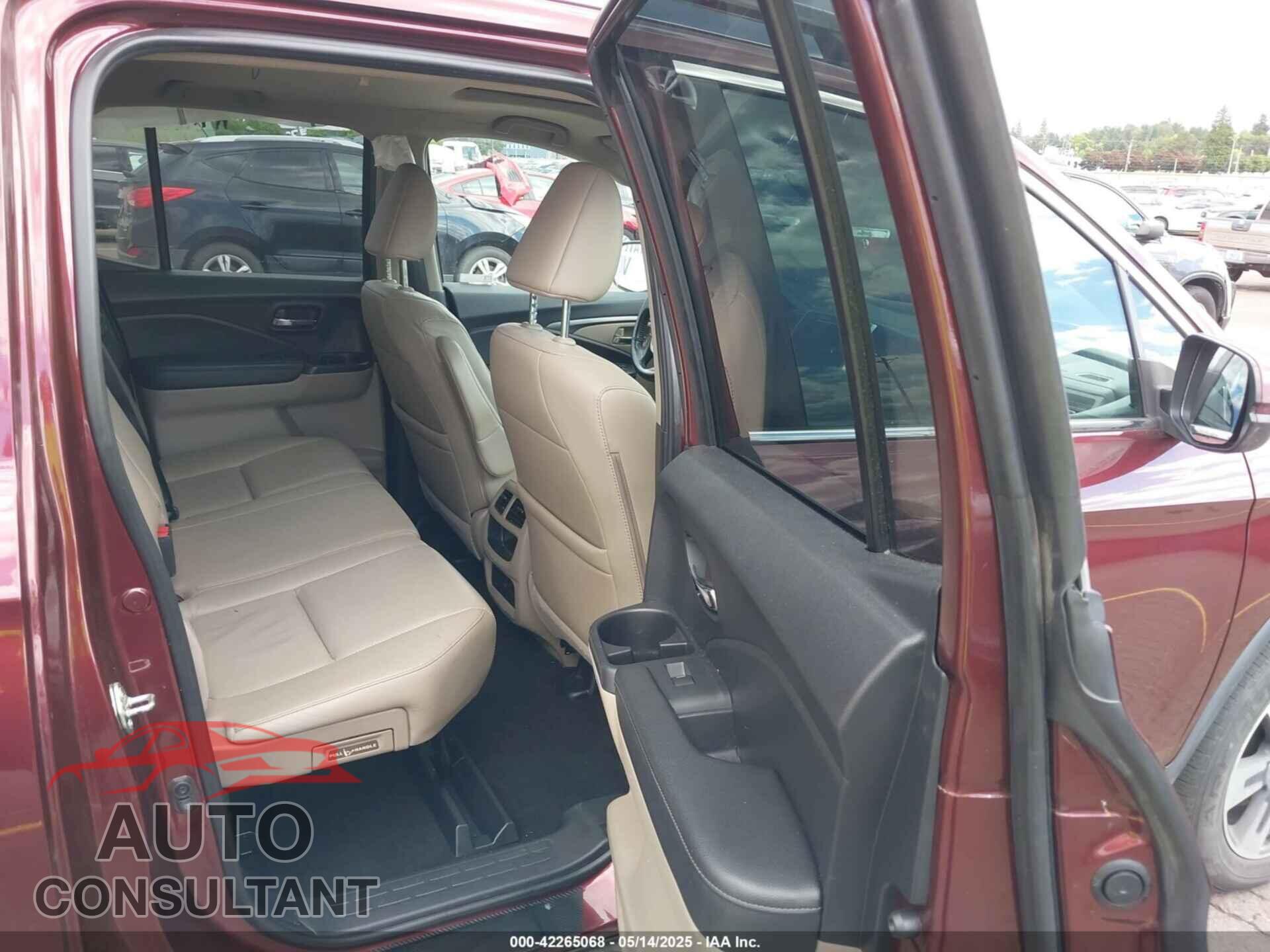 HONDA RIDGELINE 2019 - 5FPYK3F50KB043492