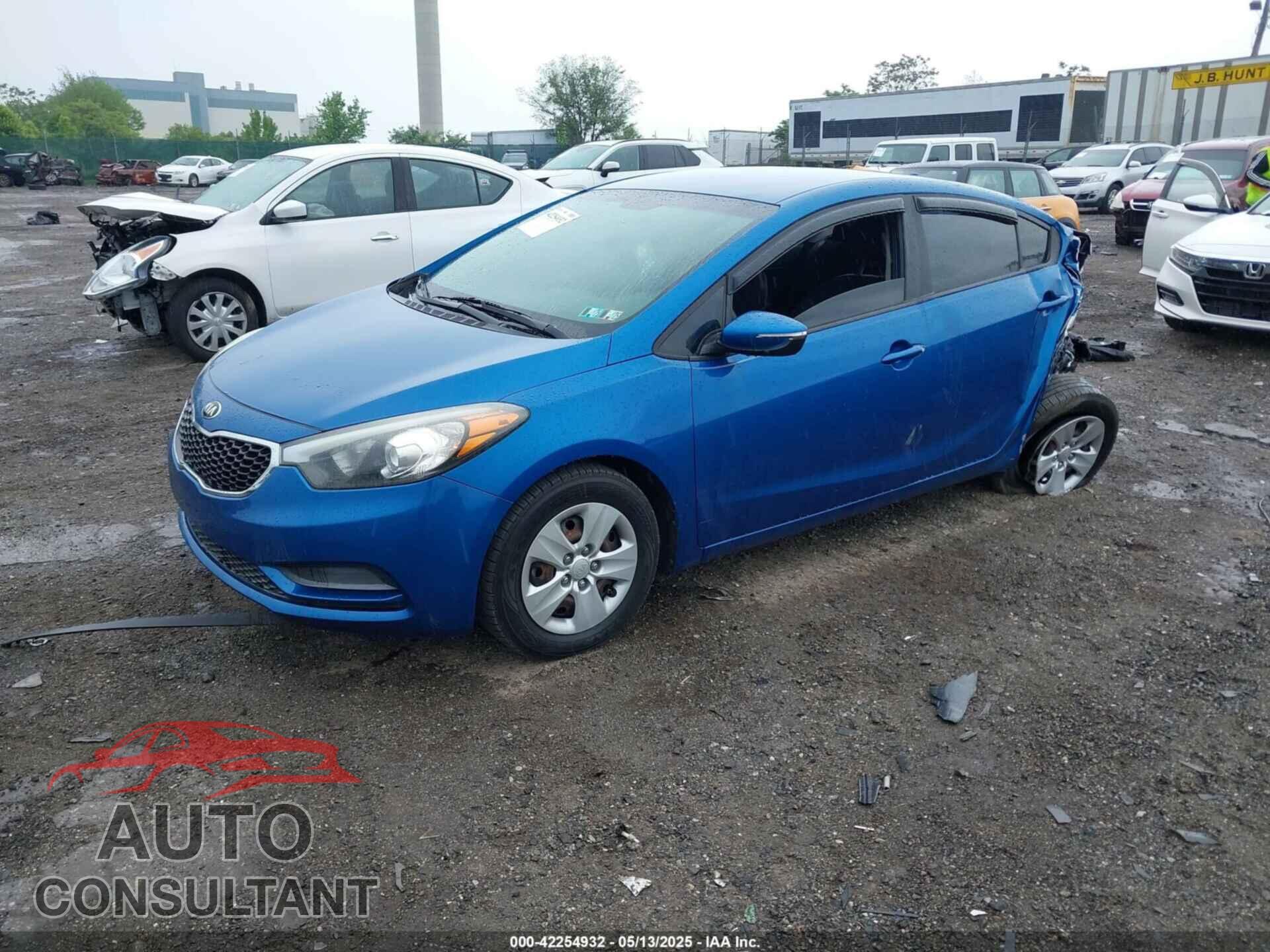 KIA FORTE 2015 - KNAFX4A60F5259581