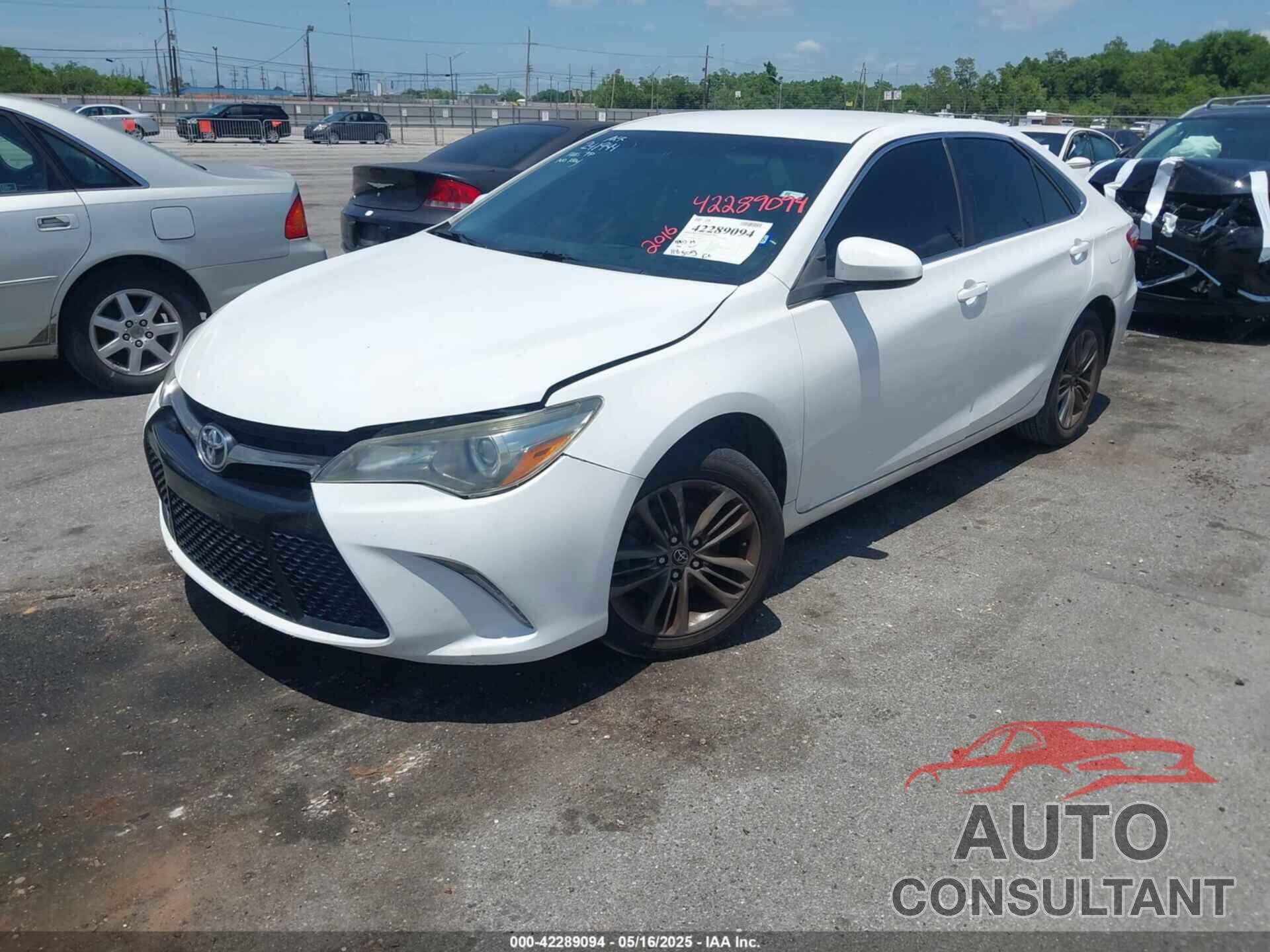 TOYOTA CAMRY 2016 - 4T1BF1FK3GU241944