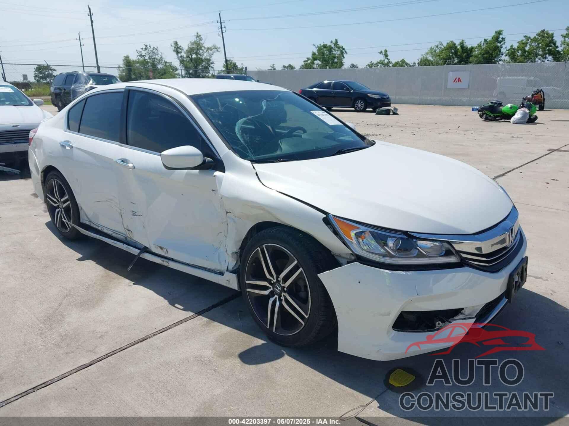 HONDA ACCORD 2017 - 1HGCR2F16HA264491